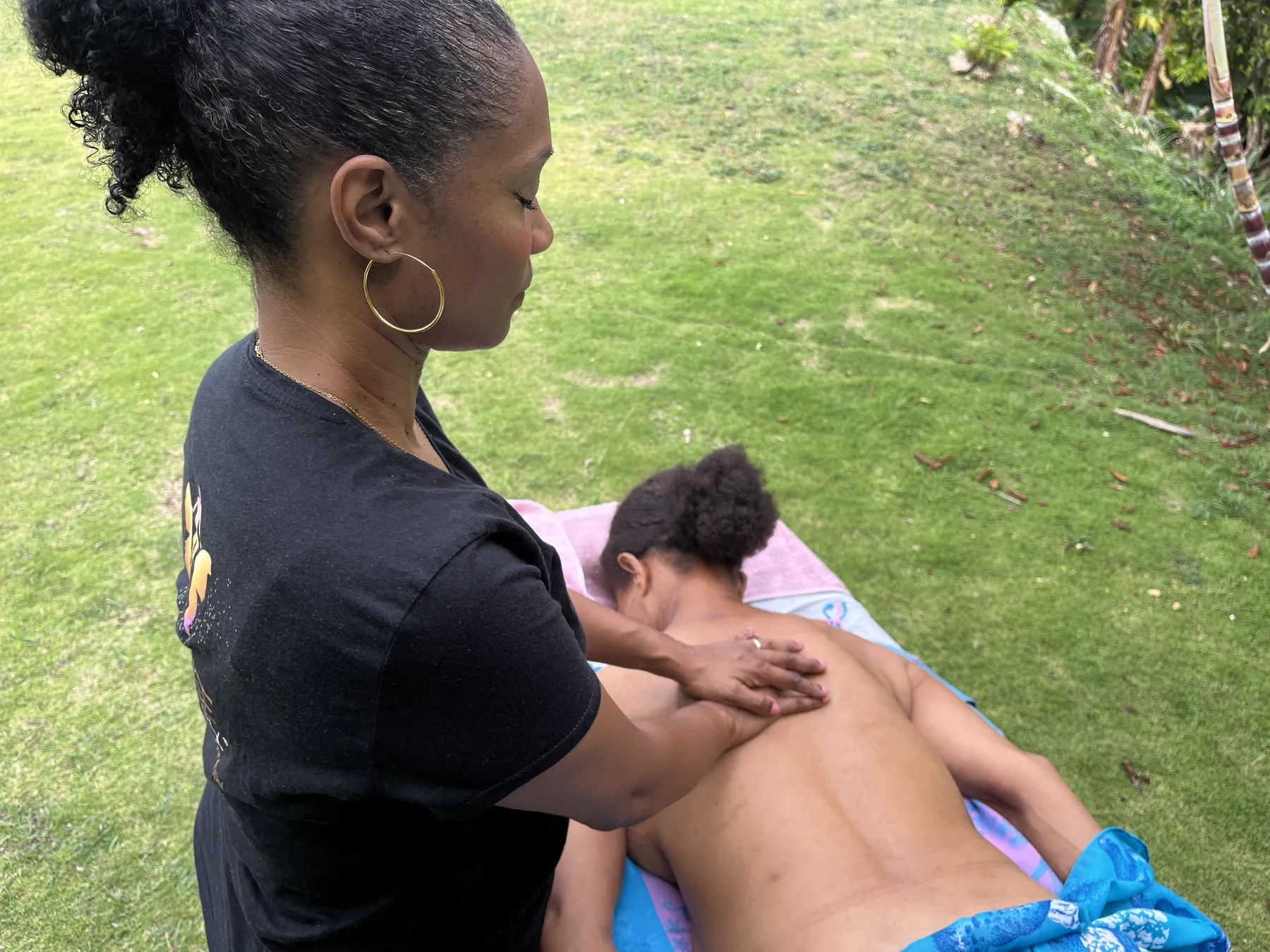 Séance de massage bien-être au cabinet